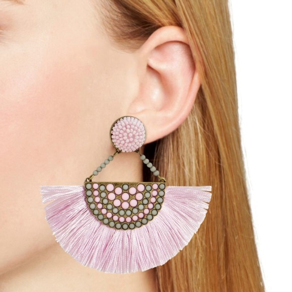 BAUBLEBAR pastel purple Myan Drop Earrings - Picture 4 of 6